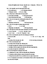 34 Câu hỏi trắc nghiệm Giáo dục công dân lớp 11(Có đáp án)